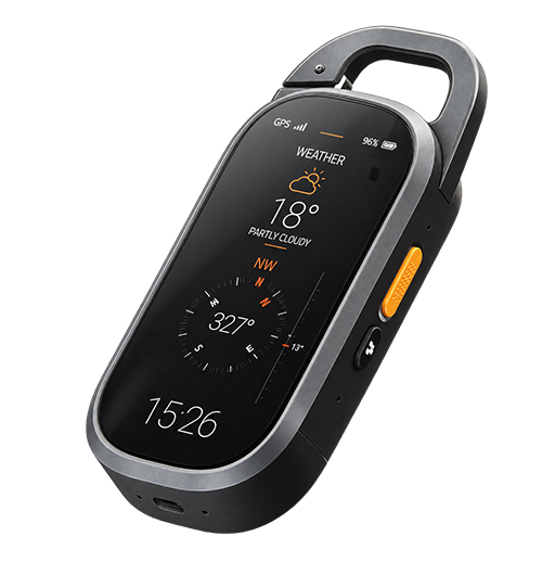 The device on the climb